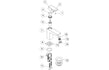verona chrome cloakroom basin mixer tap waste, Alessio, Chrome Basin Taps, Cloakroom Basin Taps, Taps, 4