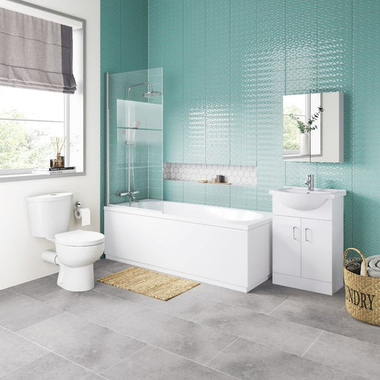 Vista Compete Bathroom Suite - bathandtile