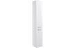Vito 350mm Floor Standing 2 Door Tall Unit - White Gloss - bathandtile
