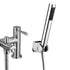 vito chrome bath filler tap with shower mixer kit 1, Alessio, Chrome Bath Shower Mixer Taps, Bath Taps, Taps, 4