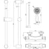 vito low pressure thermostatic bar mixer shower, Alessio, Mixer Showers, Showers, 3