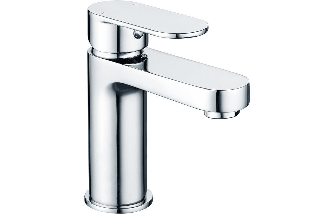 Vito V Chrome Basin Mixer Tap & Waste - bathandtile