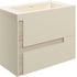 zane 805mm wall hung basin unit co ordinating basin matt cotton oak effect, Alessio, Wall Hung Vanity Unit, 2
