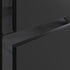 zane 815mm wall hung basin unit white basin matt black, Alessio, Wall Hung Vanity Unit, 4
