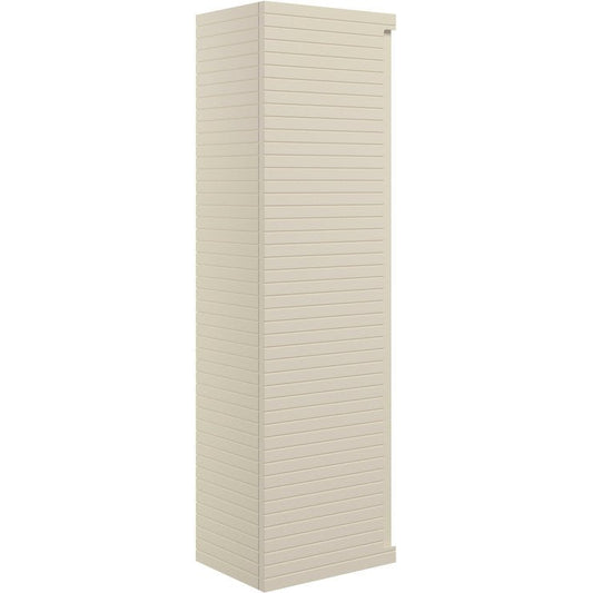 Zante 350mm Wall Hung Tall Unit - Matt Cotton - bathandtile