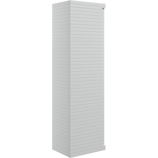 Zante 350mm Wall Hung Tall Unit - Mineral Grey - bathandtile