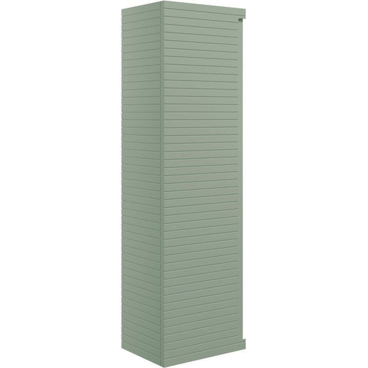 Zante 350mm Wall Hung Tall Unit - Willow Green - bathandtile