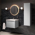 zante 615mm wall hung basin unit mineral grey, Alessio, Wall Hung Vanity Unit, 6