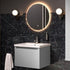 zante 615mm wall hung basin unit mineral grey, Alessio, Wall Hung Vanity Unit, 2