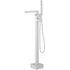 zara freestanding chrome bath shower mixer tap with shower kit, Alessio, Chrome Bath Taps, Free Standing Bath Taps, Taps, 3
