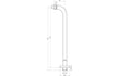 zeno round shower pack twin two outlet with handset brass overhead shower, Alessio, Mixer Showers, Shower Valves, Showers, 6