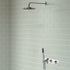 zeno round shower pack twin two outlet with handset brass overhead shower, Alessio, Mixer Showers, Shower Valves, Showers, 1