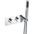 zeno thermostatic shower valve with handset two outlet, Alessio, Mixer Showers, Shower Valves, Showers, 2