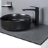 zeta matt black ceramic basin waste 355mm, Alessio, Basins, Counter Top Bowl , 4