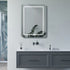 zoro 500x700mm rectangle front lit led mirror, Alessio, Illuminated Bathroom Mirror, Mirrors, 1