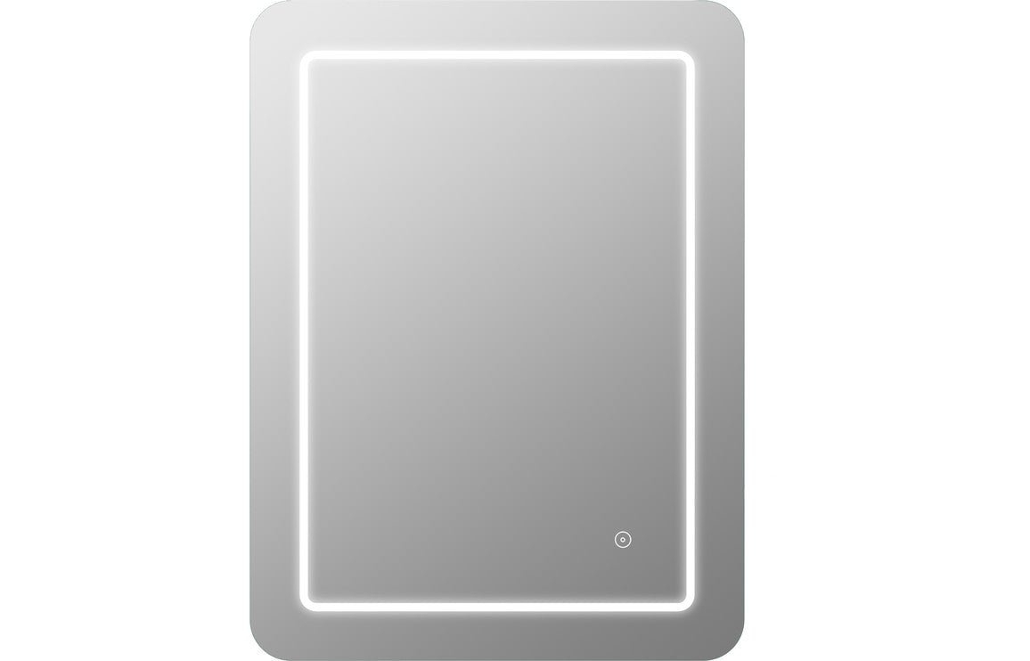 Zoro 500x700mm Rectangle Front-Lit LED Mirror - bathandtile