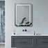 zoro 600x800mm rectangle front lit led mirror, Alessio, Illuminated Bathroom Mirror, Mirrors, 1